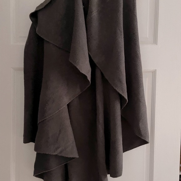 Anthropologie Moth Brand Grey Cascades Sweater - Picture 2 of 7